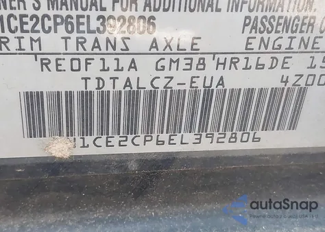 2014 Nissan Versa Note S Plus из США, поврежденный, VIN 3N1CE2CP6EL392806